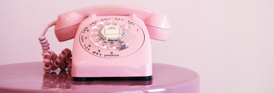 téléphone rose